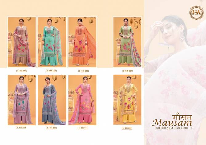 Harshit Mausam Casual Daily Wear Printed Jam Cotton Dress Material Collection